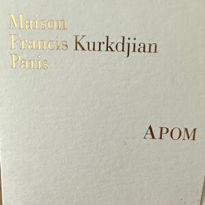 Maison Francis Kurkdjian APOM with Gold